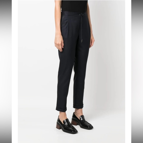 NWT•Fabiana Filippi•Drawstring-Waist Tapered Trousers - Picture 3 of 11